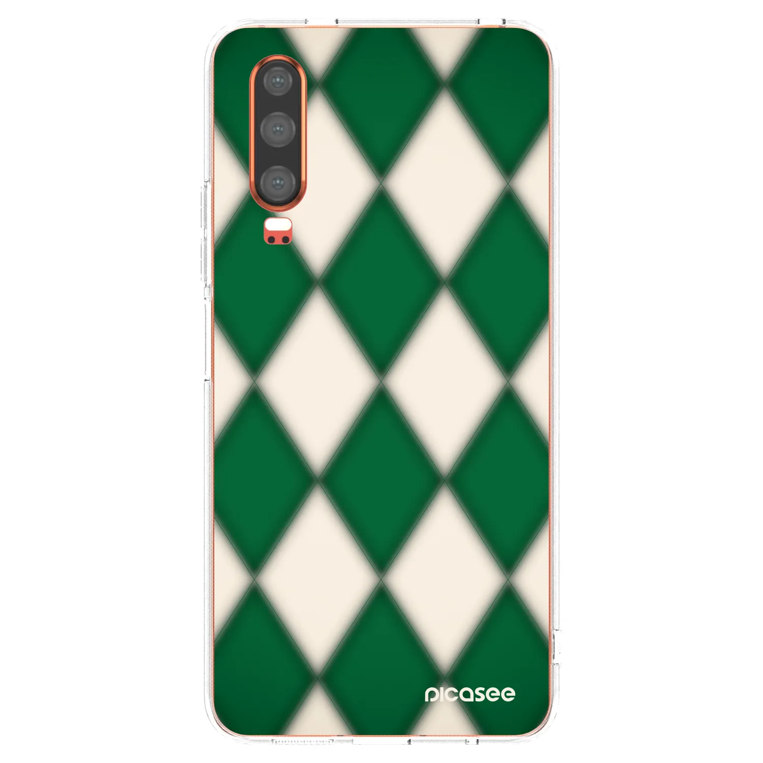 Picasee átlátszó szilikon tok az alábbi mobiltelefonokra Huawei P30 - Emerald Diamond