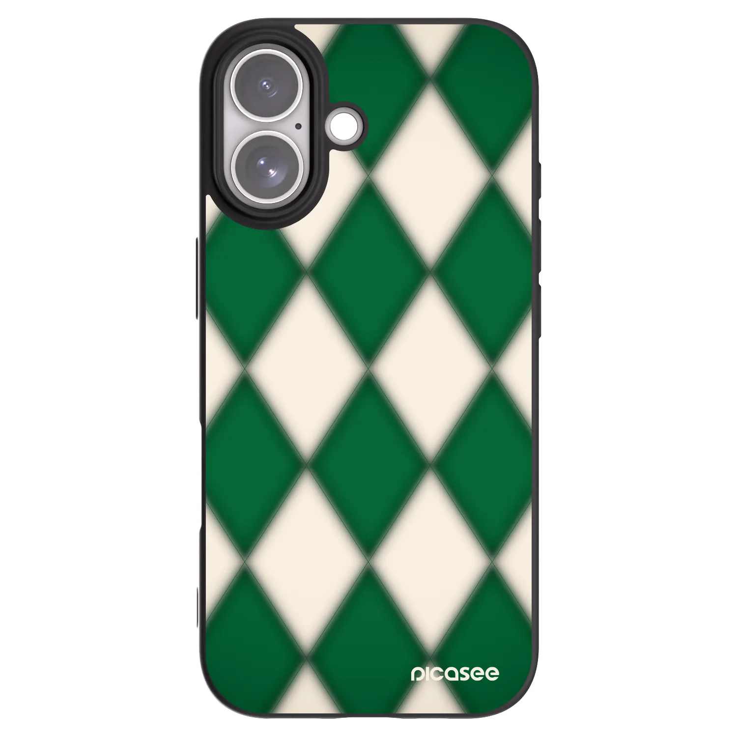 Picasee fekete szilikon tok az alábbi mobiltelefonokra Apple iPhone 17 - Emerald Diamond