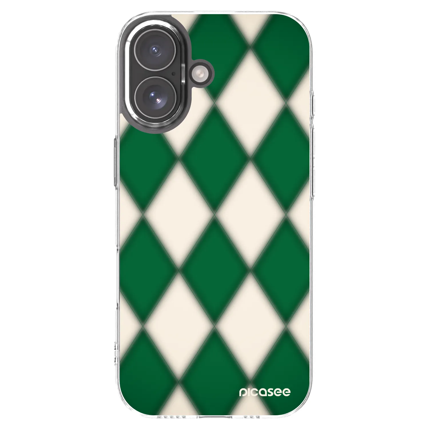 Picasee átlátszó szilikon tok az alábbi mobiltelefonokra Apple iPhone 17 - Emerald Diamond