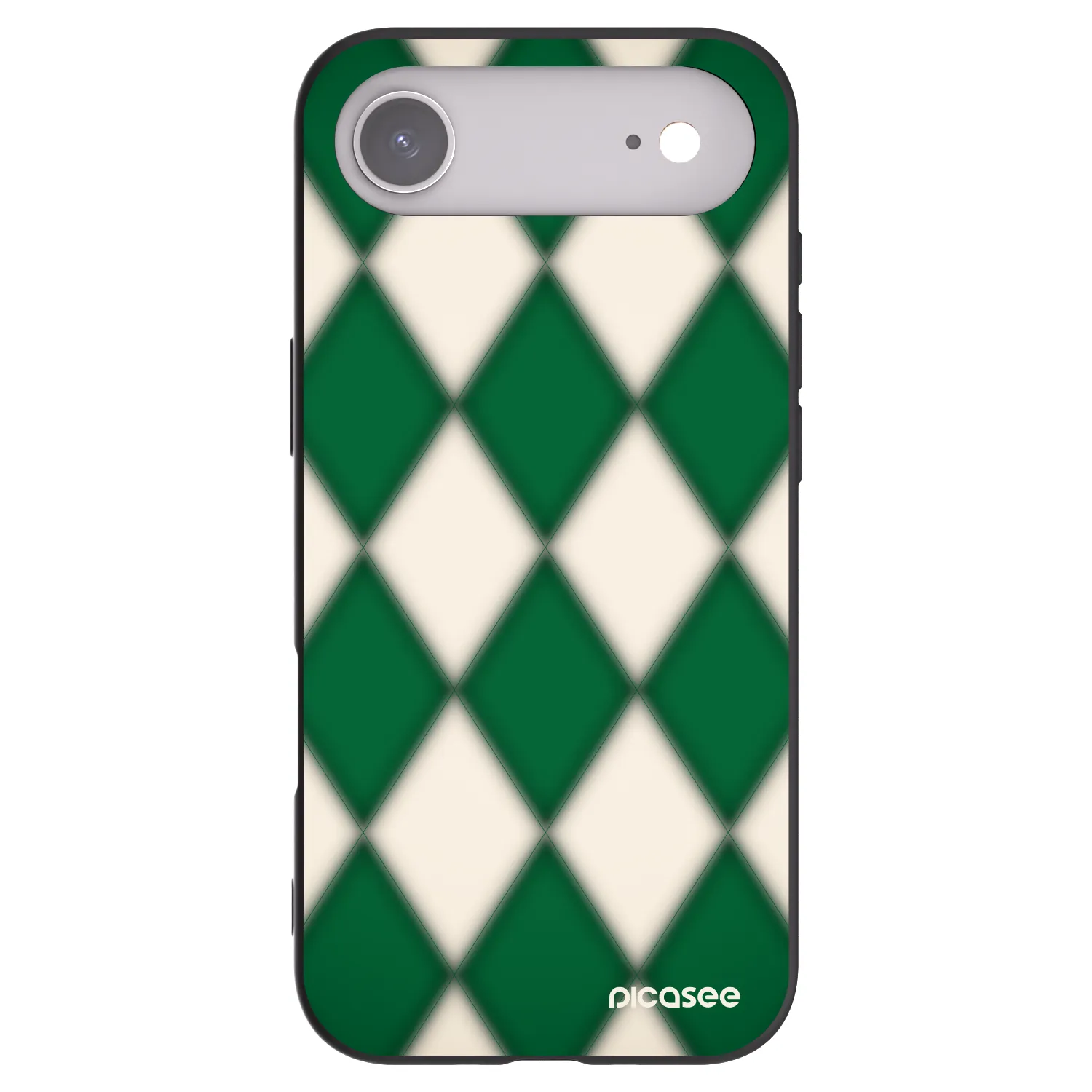 Picasee fekete szilikon tok az alábbi mobiltelefonokra Apple iPhone Air - Emerald Diamond