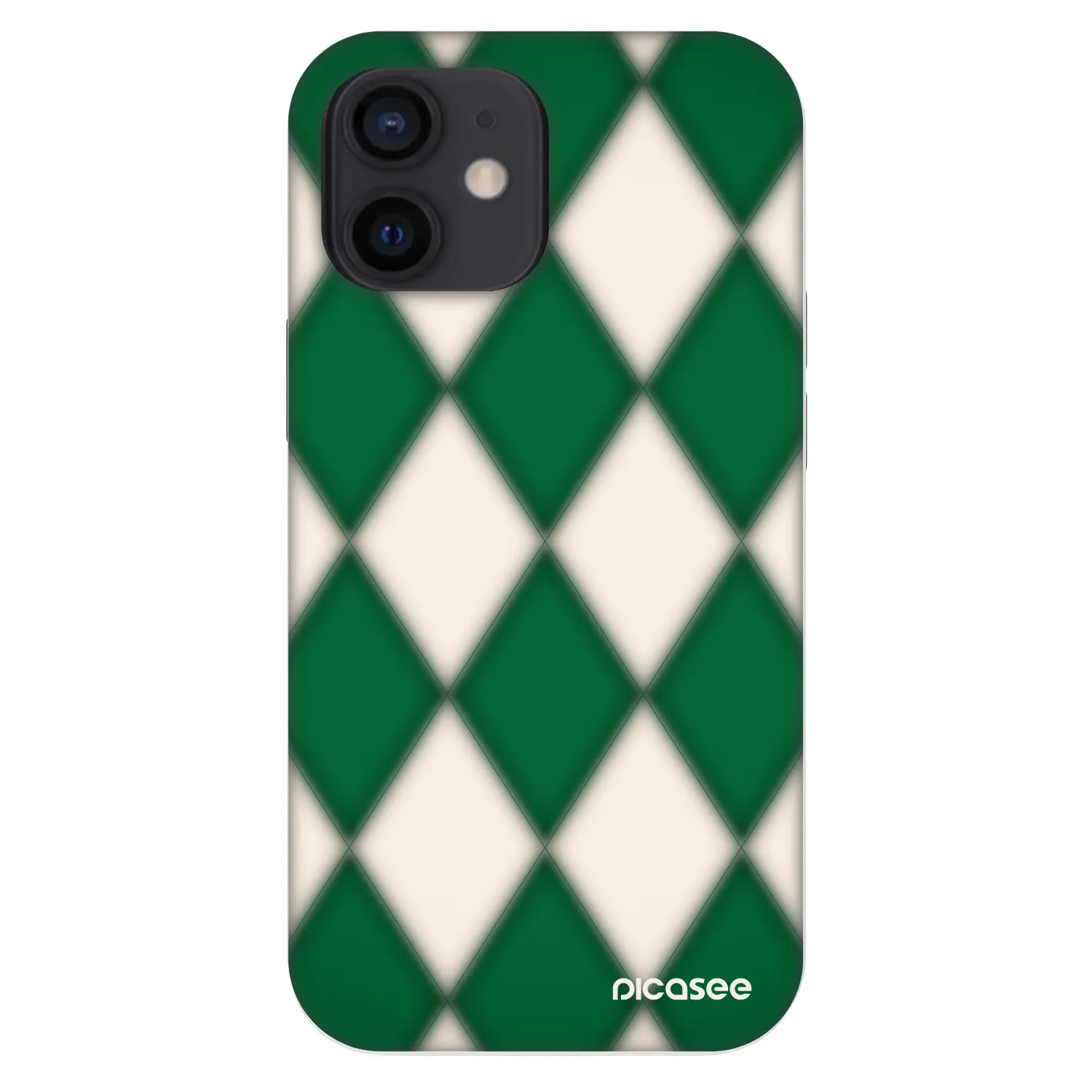 Picasee Fashion Case Apple iPhone 12 mini - Emerald Diamond