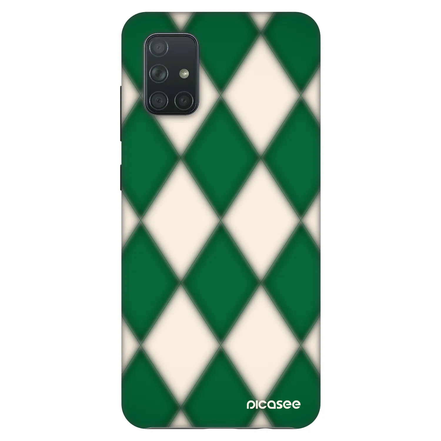 Picasee Fashion Case Samsung Galaxy A71 A715F - Emerald Diamond