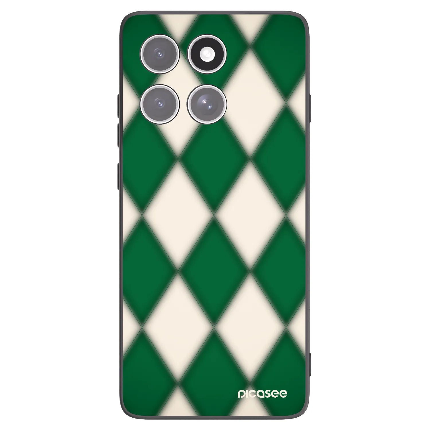 Picasee fekete szilikon tok az alábbi mobiltelefonokra Motorola Edge 60 Pro - Emerald Diamond