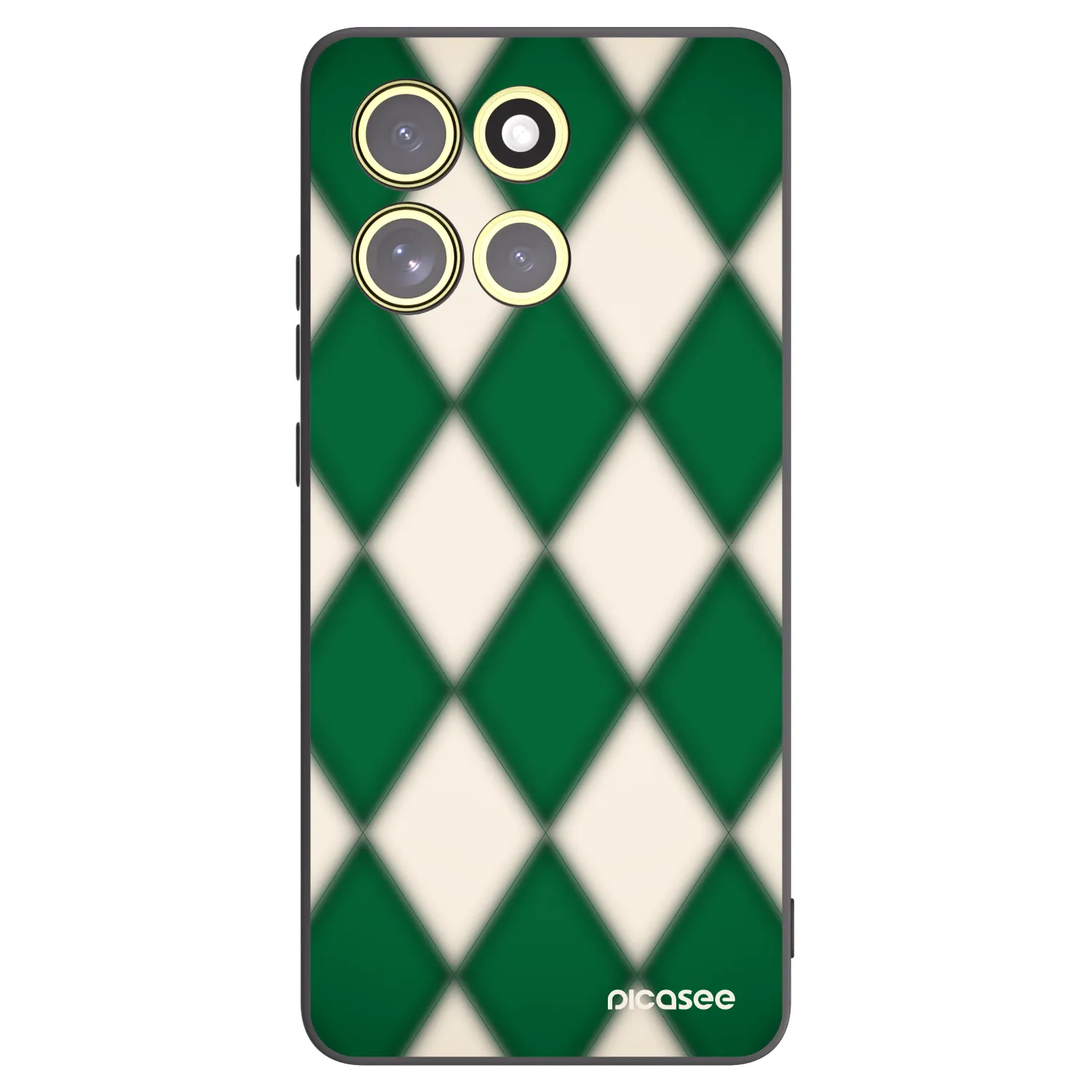Picasee fekete szilikon tok az alábbi mobiltelefonokra Motorola Moto G86 5G - Emerald Diamond