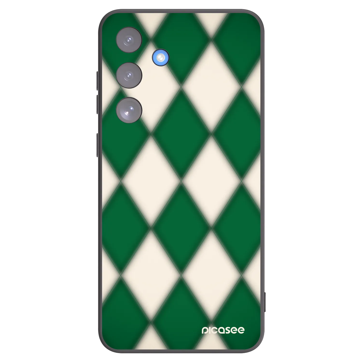 Picasee fekete szilikon tok az alábbi mobiltelefonokra Samsung Galaxy S25 FE 5G - Emerald Diamond