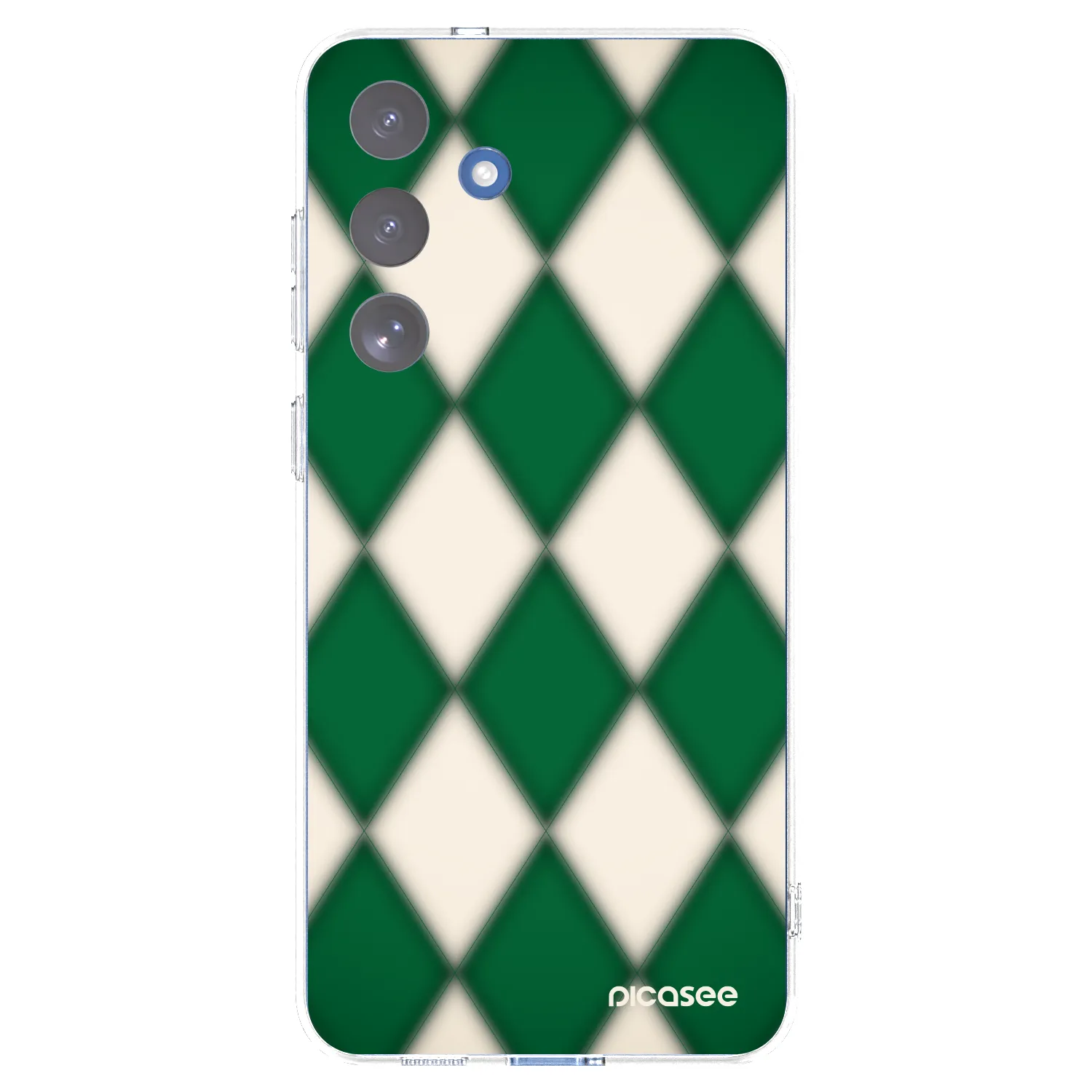 Picasee átlátszó szilikon tok az alábbi mobiltelefonokra Samsung Galaxy S25 FE 5G - Emerald Diamond