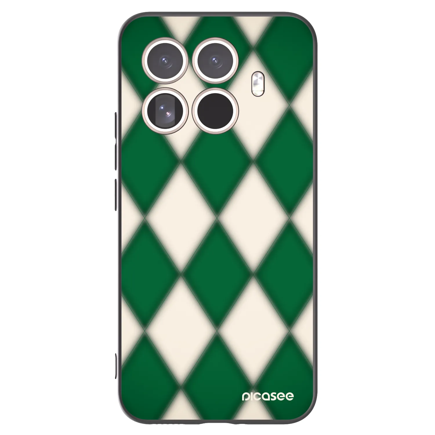 Picasee fekete szilikon tok az alábbi mobiltelefonokra Xiaomi 15T Pro - Emerald Diamond