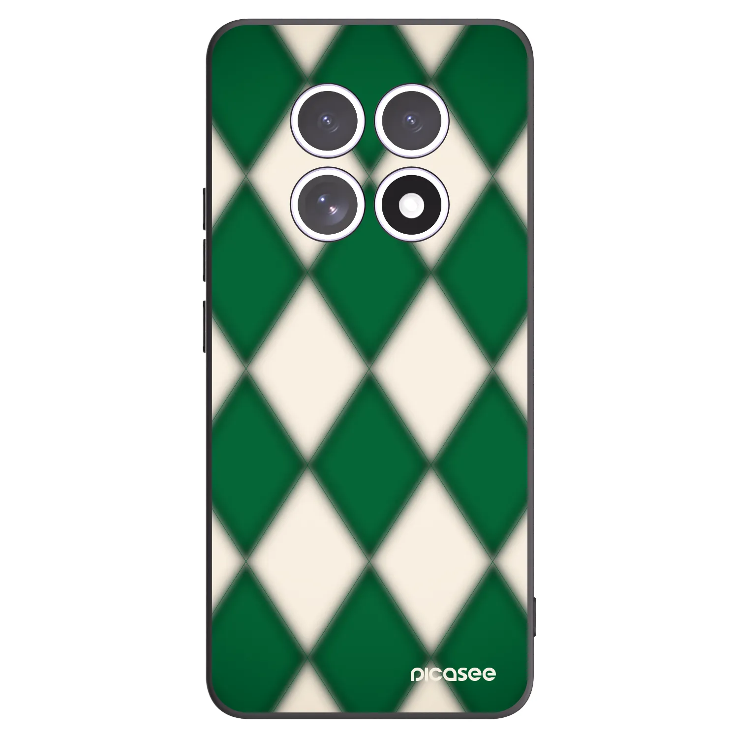 Picasee fekete szilikon tok az alábbi mobiltelefonokra Xiaomi Redmi Note 15 - Emerald Diamond