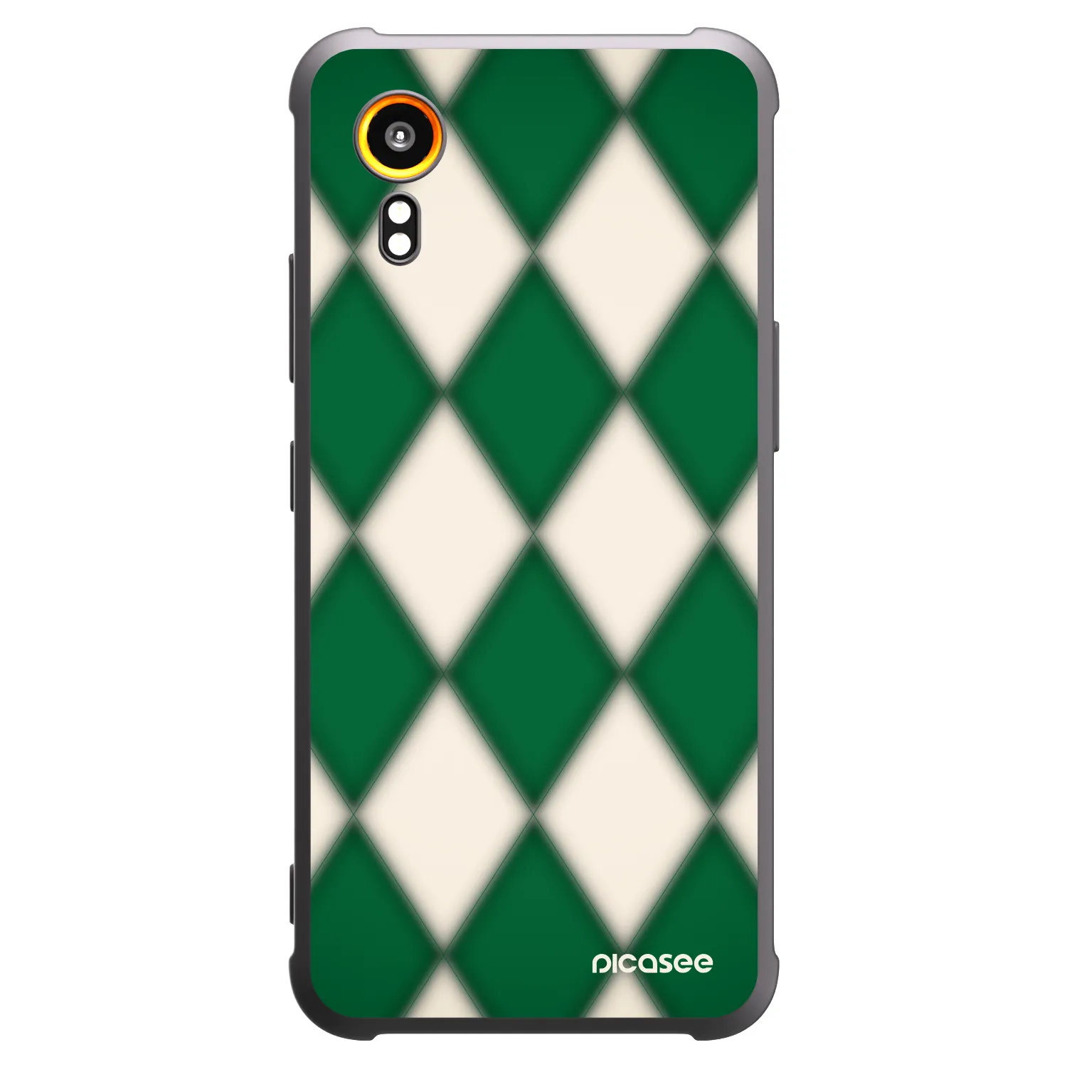 Picasee fekete szilikon tok az alábbi mobiltelefonokra Samsung Galaxy Xcover 7 - Emerald Diamond