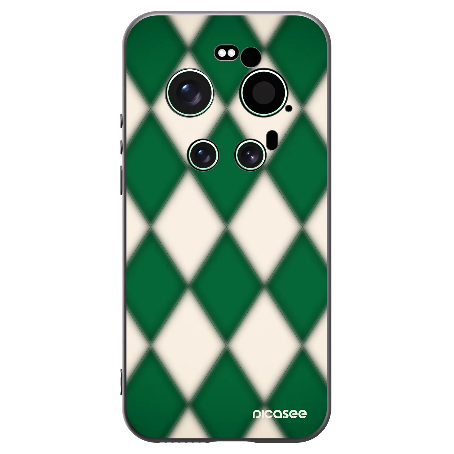 Picasee fekete szilikon tok az alábbi mobiltelefonokra Xiaomi 17 Ultra - Emerald Diamond