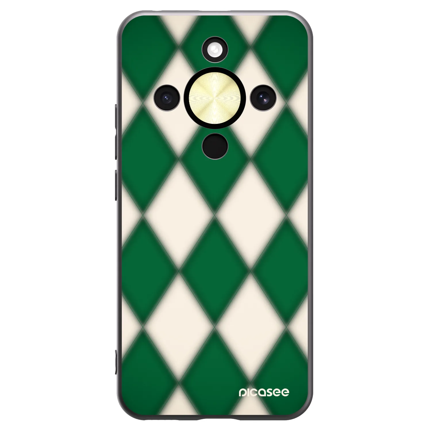Picasee fekete szilikon tok az alábbi mobiltelefonokra Honor Magic8 Lite 5G - Emerald Diamond