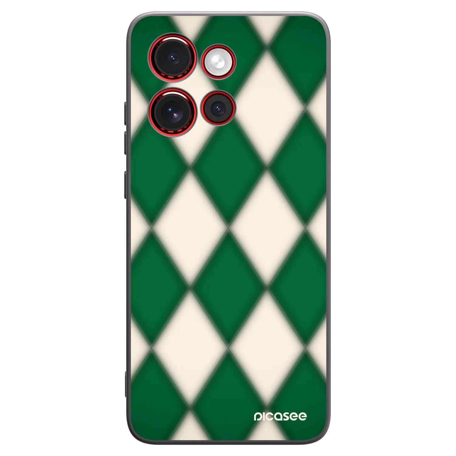Picasee fekete szilikon tok az alábbi mobiltelefonokra Motorola Edge 60 Neo 5G - Emerald Diamond