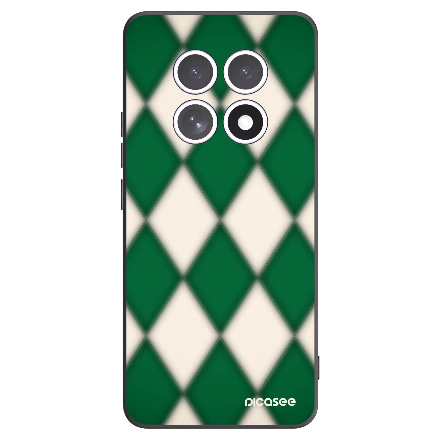 Picasee fekete szilikon tok az alábbi mobiltelefonokra Xiaomi Redmi Note 15 5G - Emerald Diamond