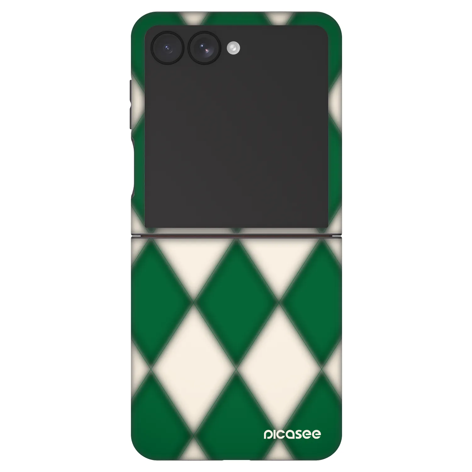 Picasee Fashion Case Samsung Galaxy Z Flip7 5G - Emerald Diamond