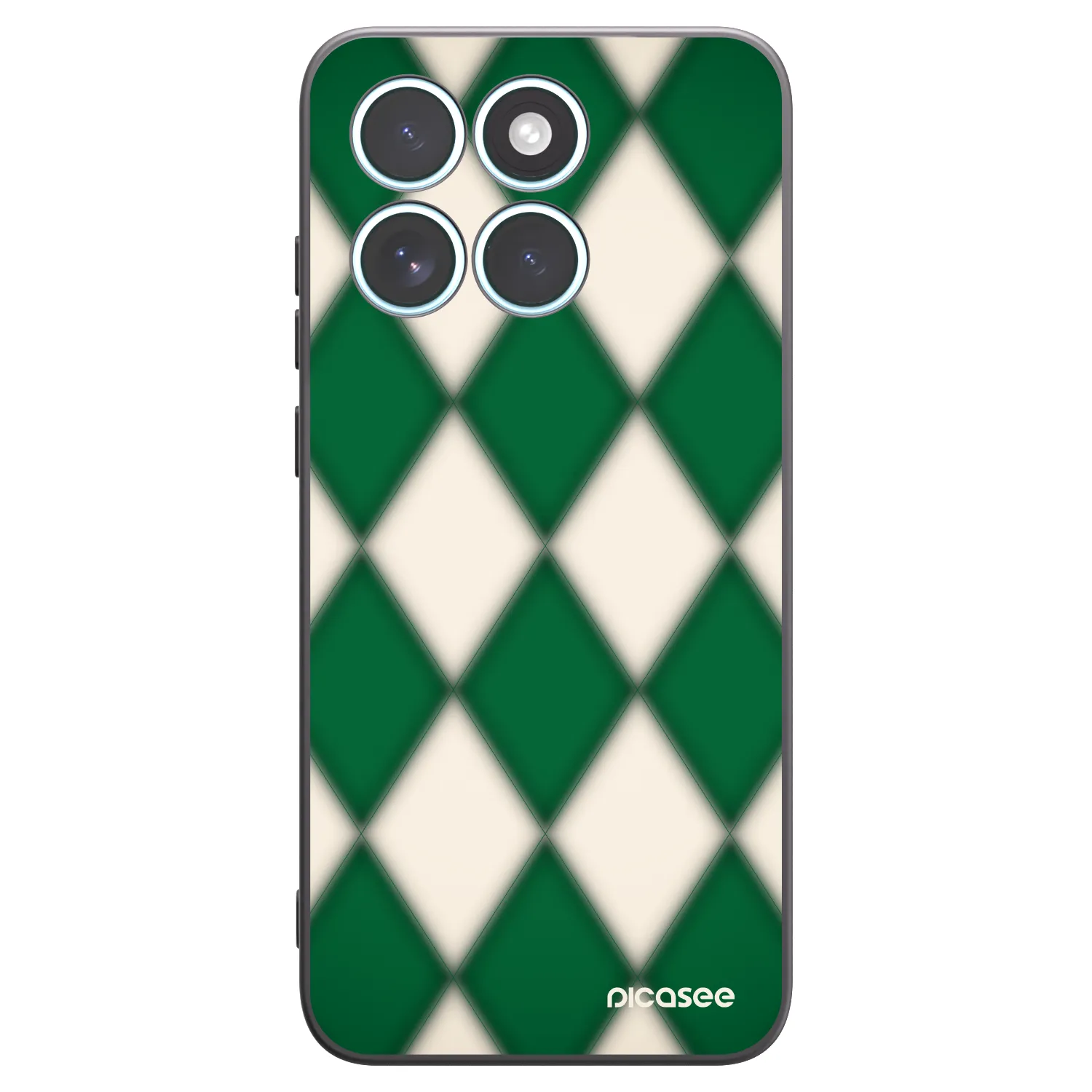 Picasee fekete szilikon tok az alábbi mobiltelefonokra Motorola Edge 70 Fusion - Emerald Diamond