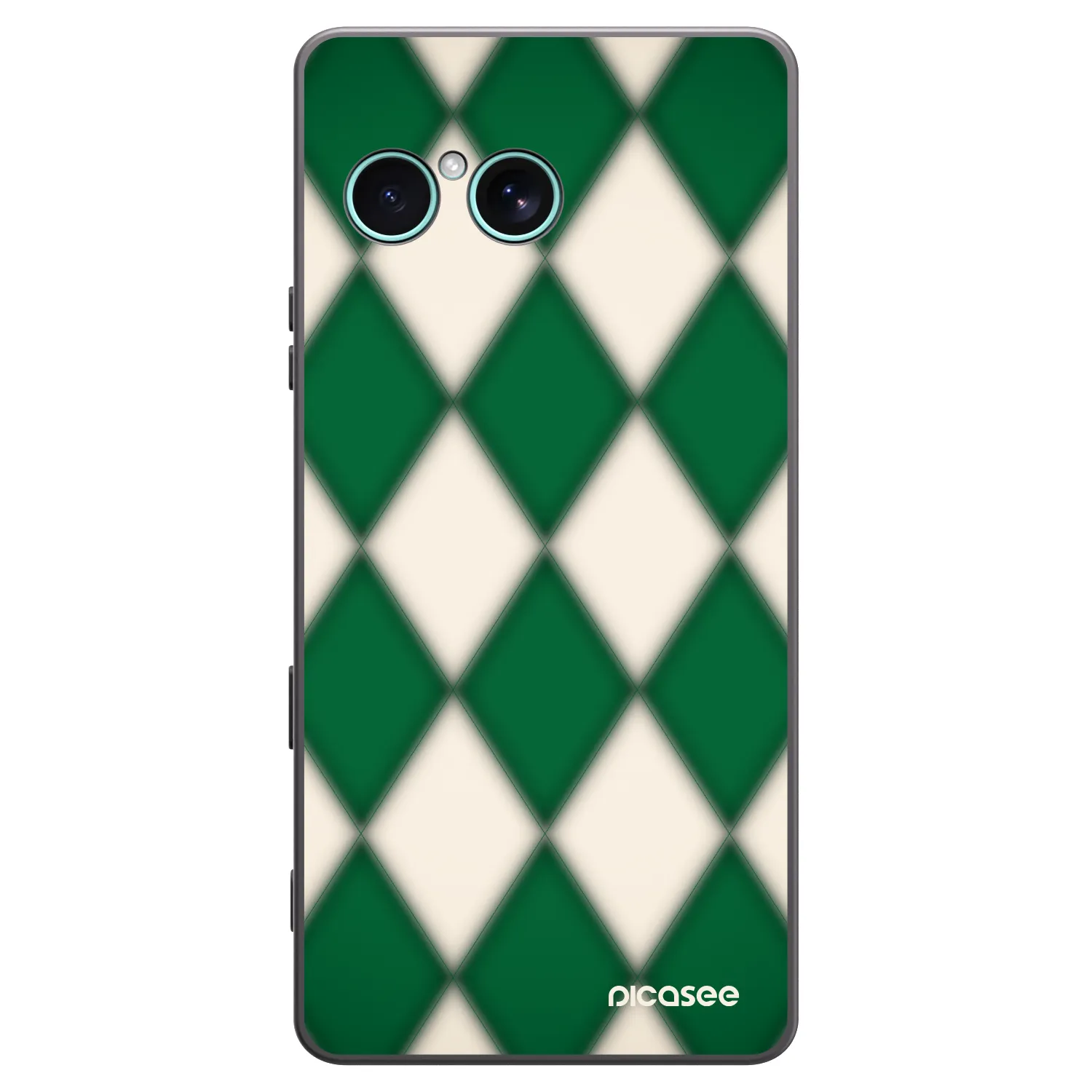 Picasee fekete szilikon tok az alábbi mobiltelefonokra Sony Xperia 10 VII - Emerald Diamond