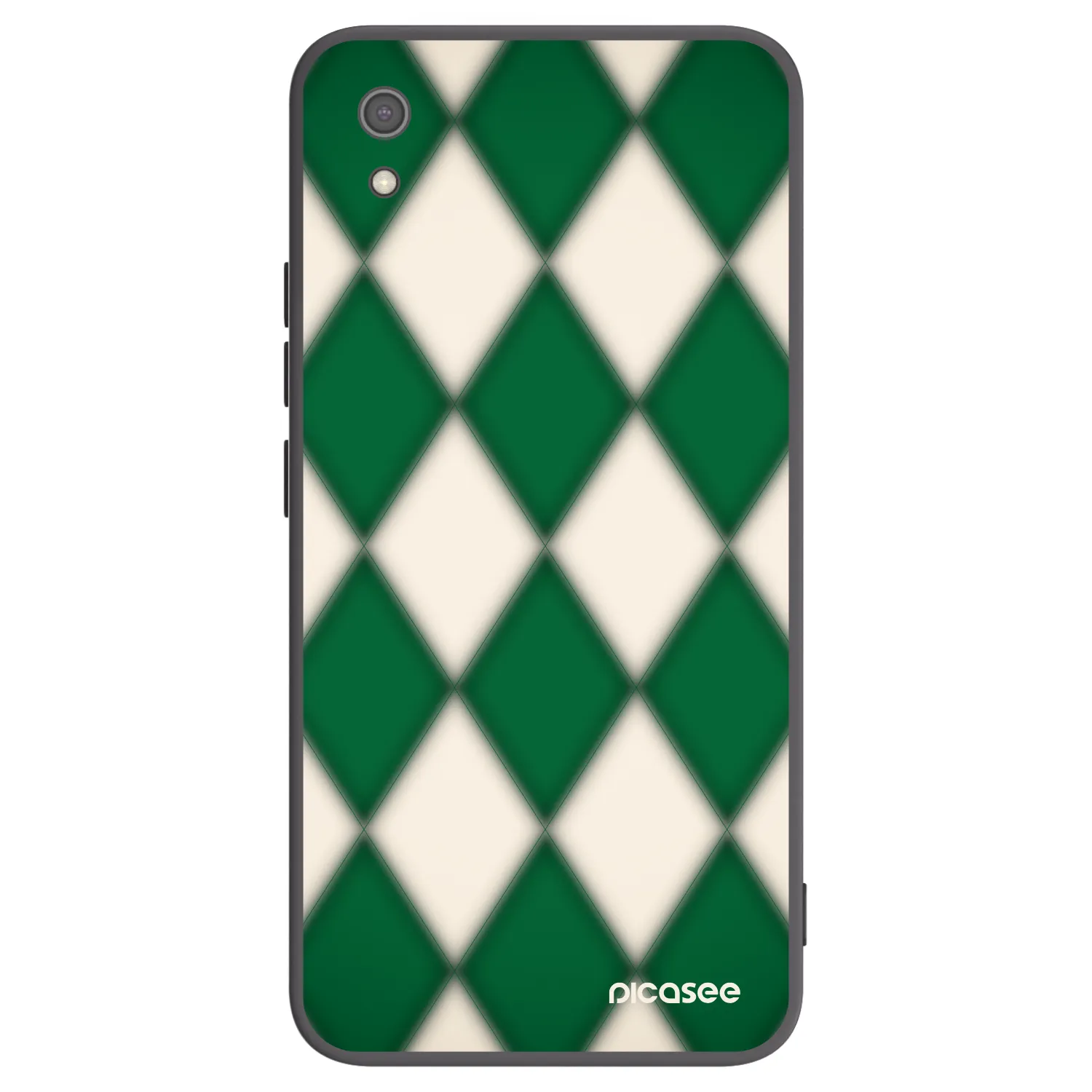 Picasee fekete szilikon tok az alábbi mobiltelefonokra Xiaomi Redmi 7A - Emerald Diamond