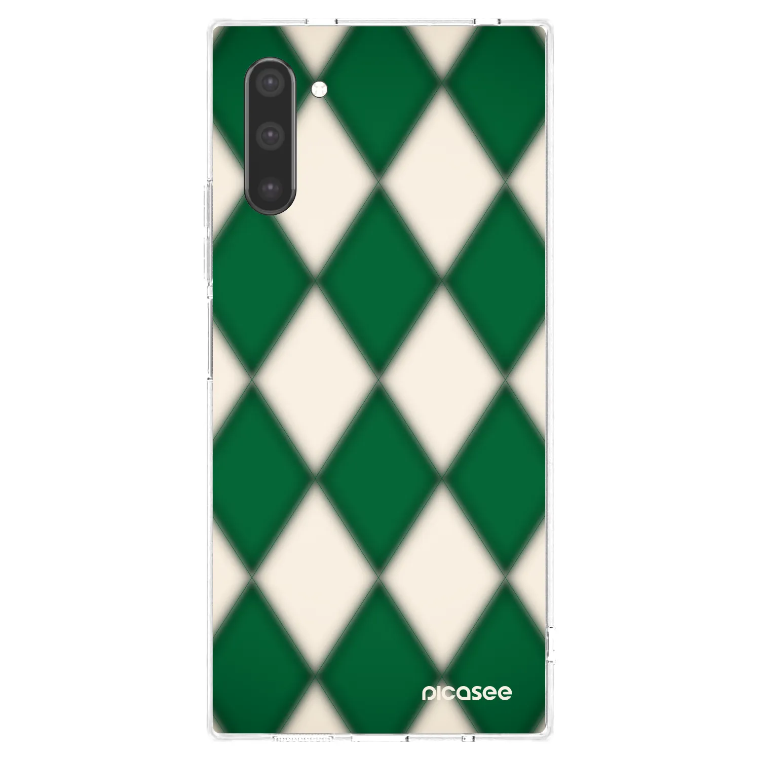 Picasee átlátszó szilikon tok az alábbi mobiltelefonokra Samsung Galaxy Note 10 N970F - Emerald Diamond