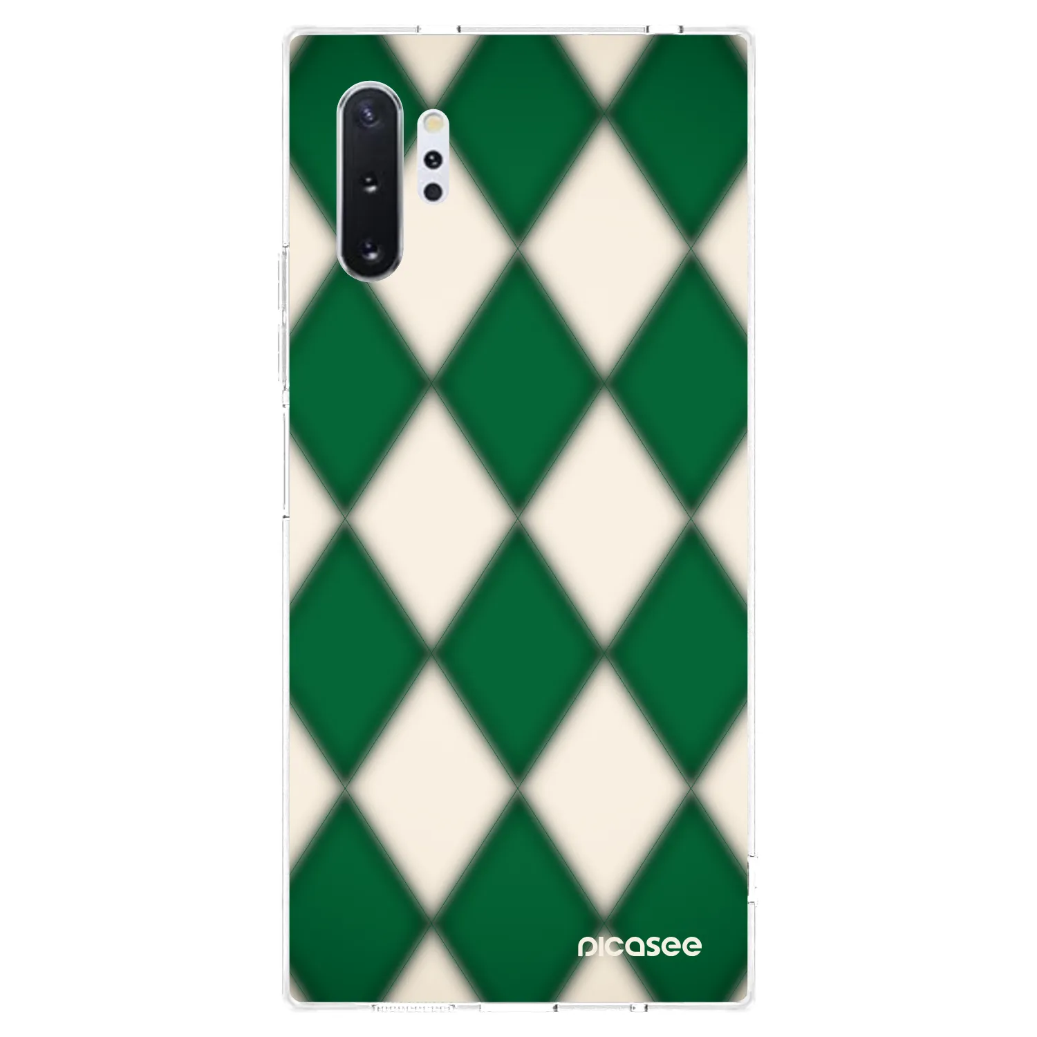 Picasee átlátszó szilikon tok az alábbi mobiltelefonokra Samsung Galaxy Note 10+ N975F - Emerald Diamond