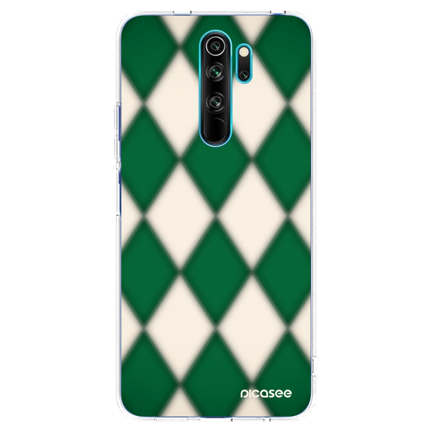 Picasee átlátszó szilikon tok az alábbi mobiltelefonokra Xiaomi Redmi Note 8 Pro - Emerald Diamond