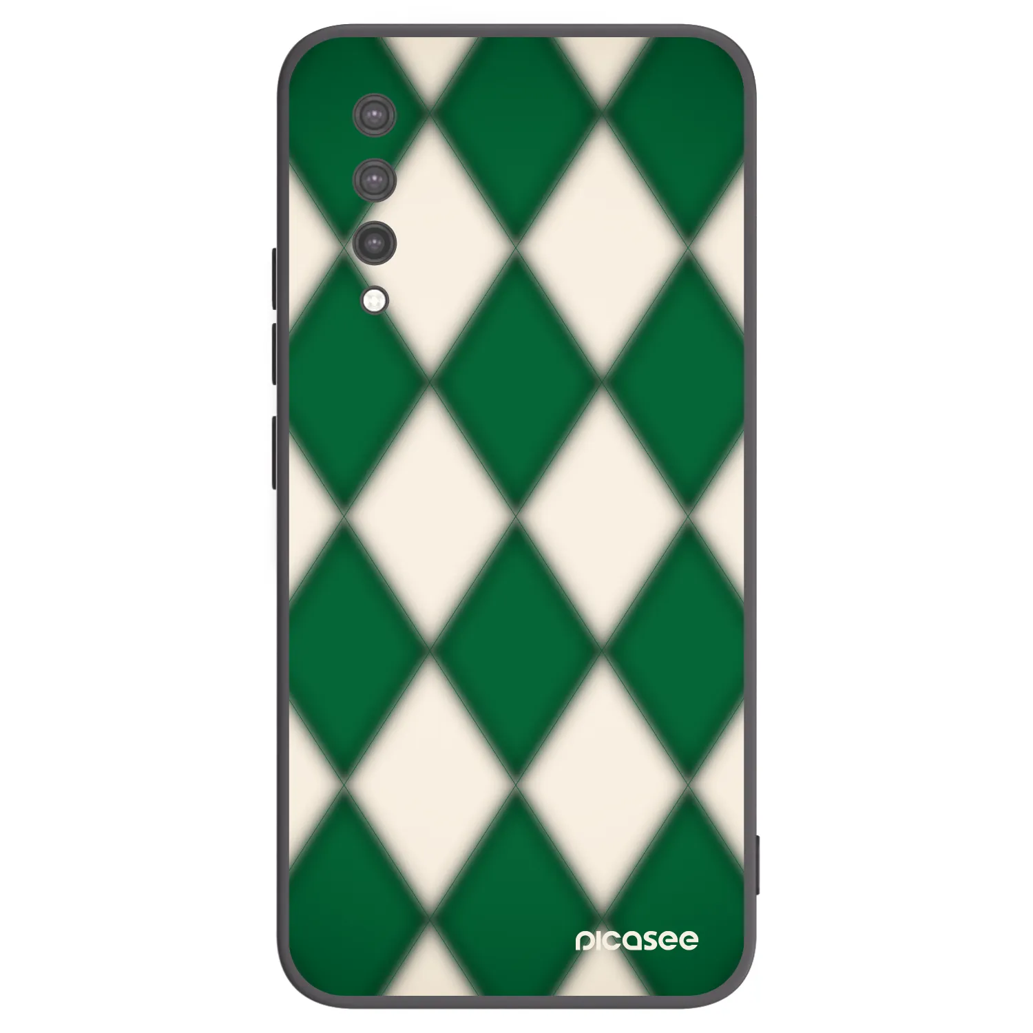 Picasee fekete szilikon tok az alábbi mobiltelefonokra Xiaomi Mi 9 Lite - Emerald Diamond