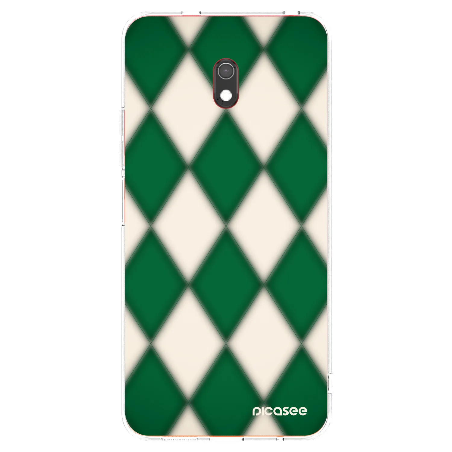 Picasee átlátszó szilikon tok az alábbi mobiltelefonokra Xiaomi Redmi 8A - Emerald Diamond