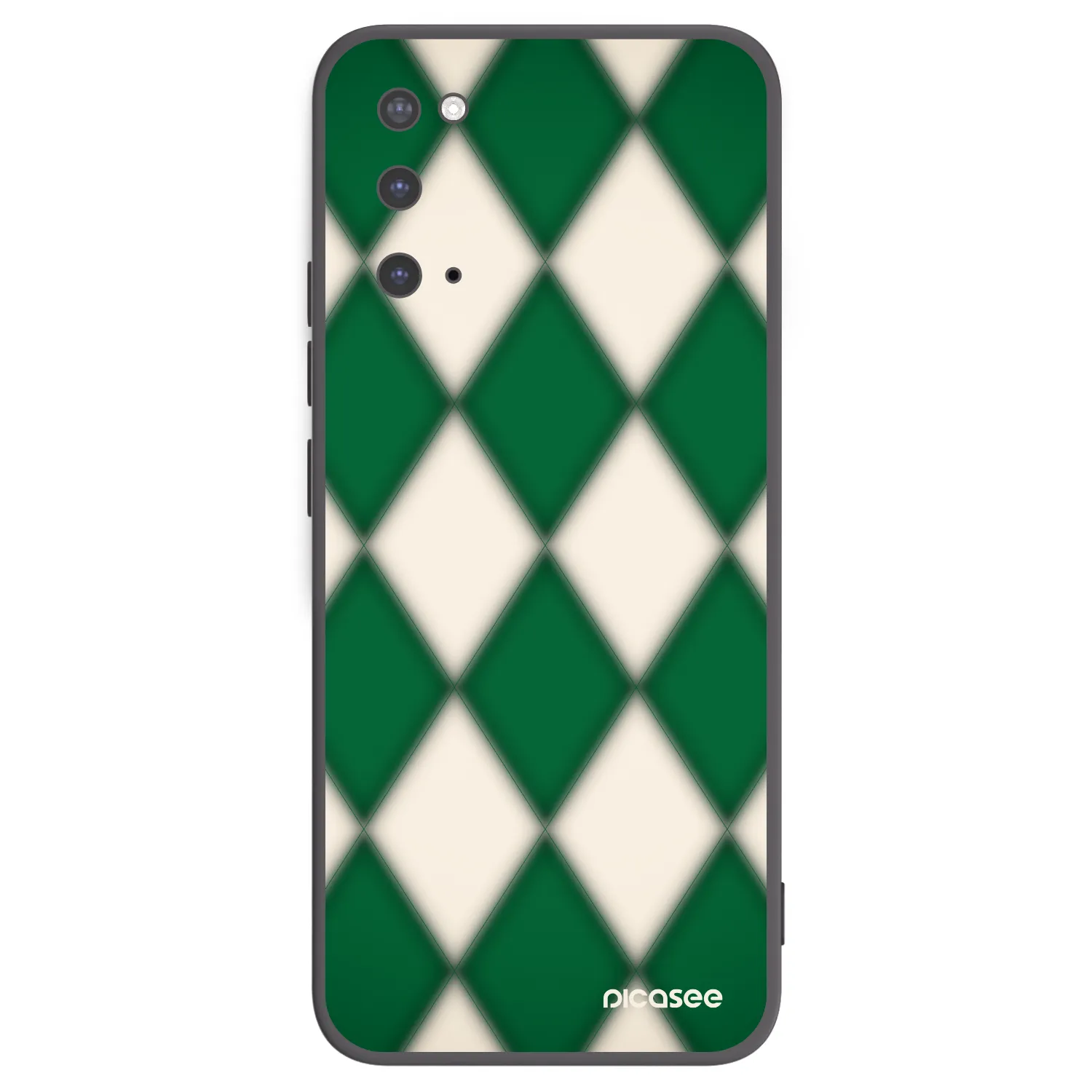 Picasee fekete szilikon tok az alábbi mobiltelefonokra Samsung Galaxy S20 G980F - Emerald Diamond