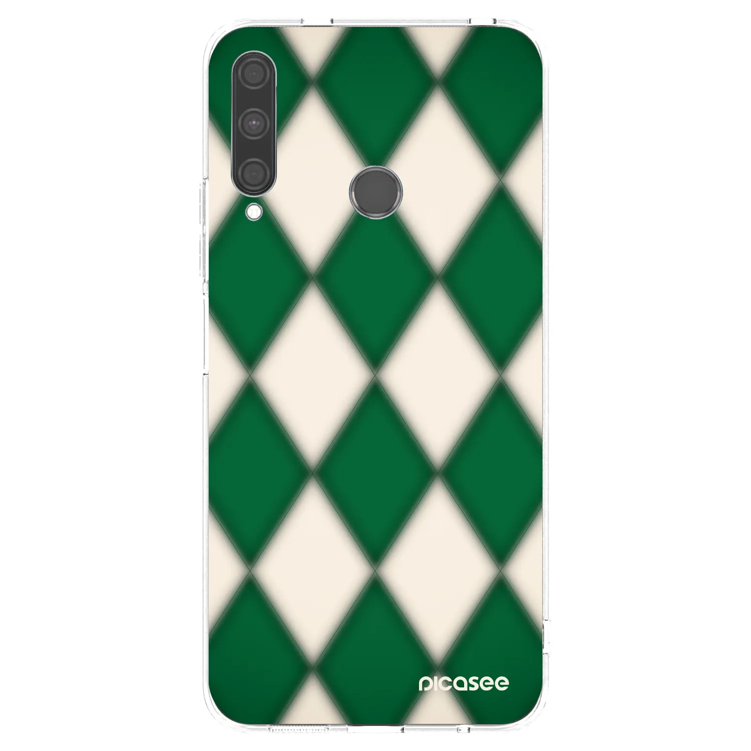 Picasee átlátszó szilikon tok az alábbi mobiltelefonokra Huawei P40 Lite E - Emerald Diamond
