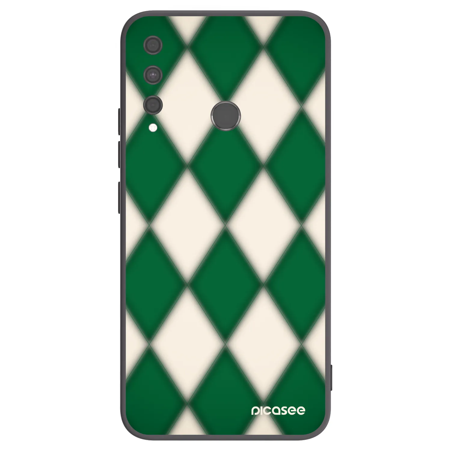 Picasee fekete szilikon tok az alábbi mobiltelefonokra Huawei P40 Lite E - Emerald Diamond
