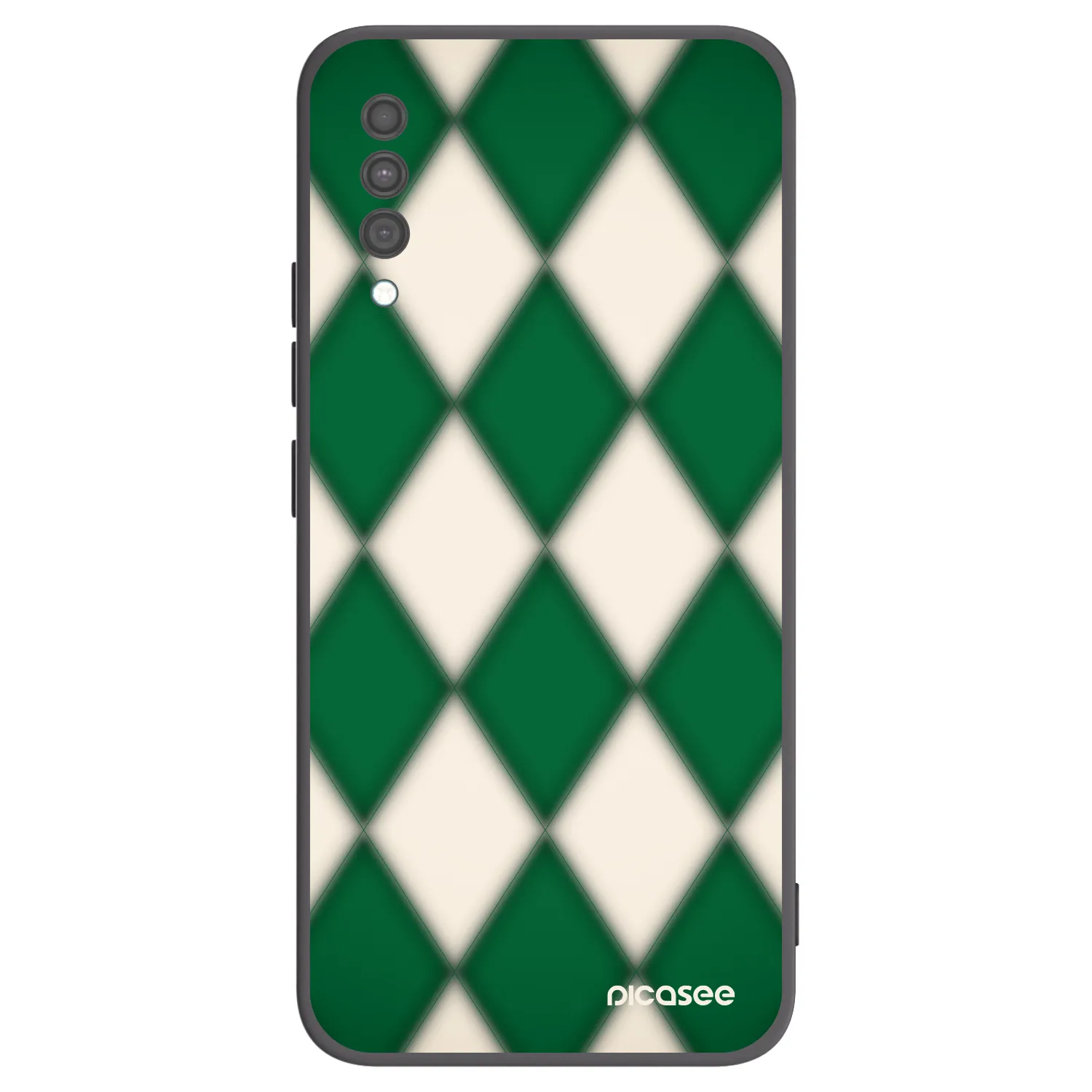 Picasee fekete szilikon tok az alábbi mobiltelefonokra Samsung Galaxy A30s A307F - Emerald Diamond