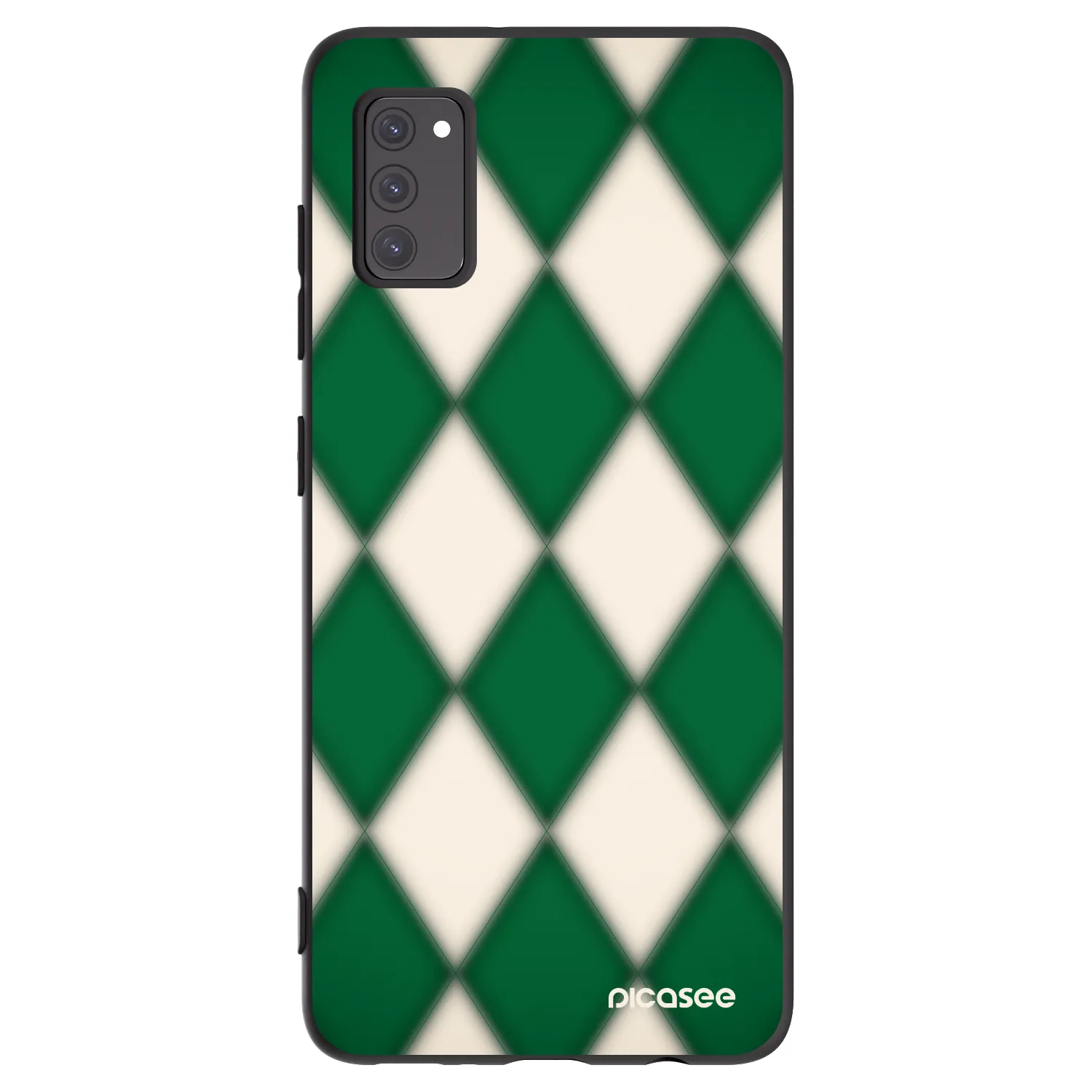 Picasee fekete szilikon tok az alábbi mobiltelefonokra Samsung Galaxy A41 A415F - Emerald Diamond