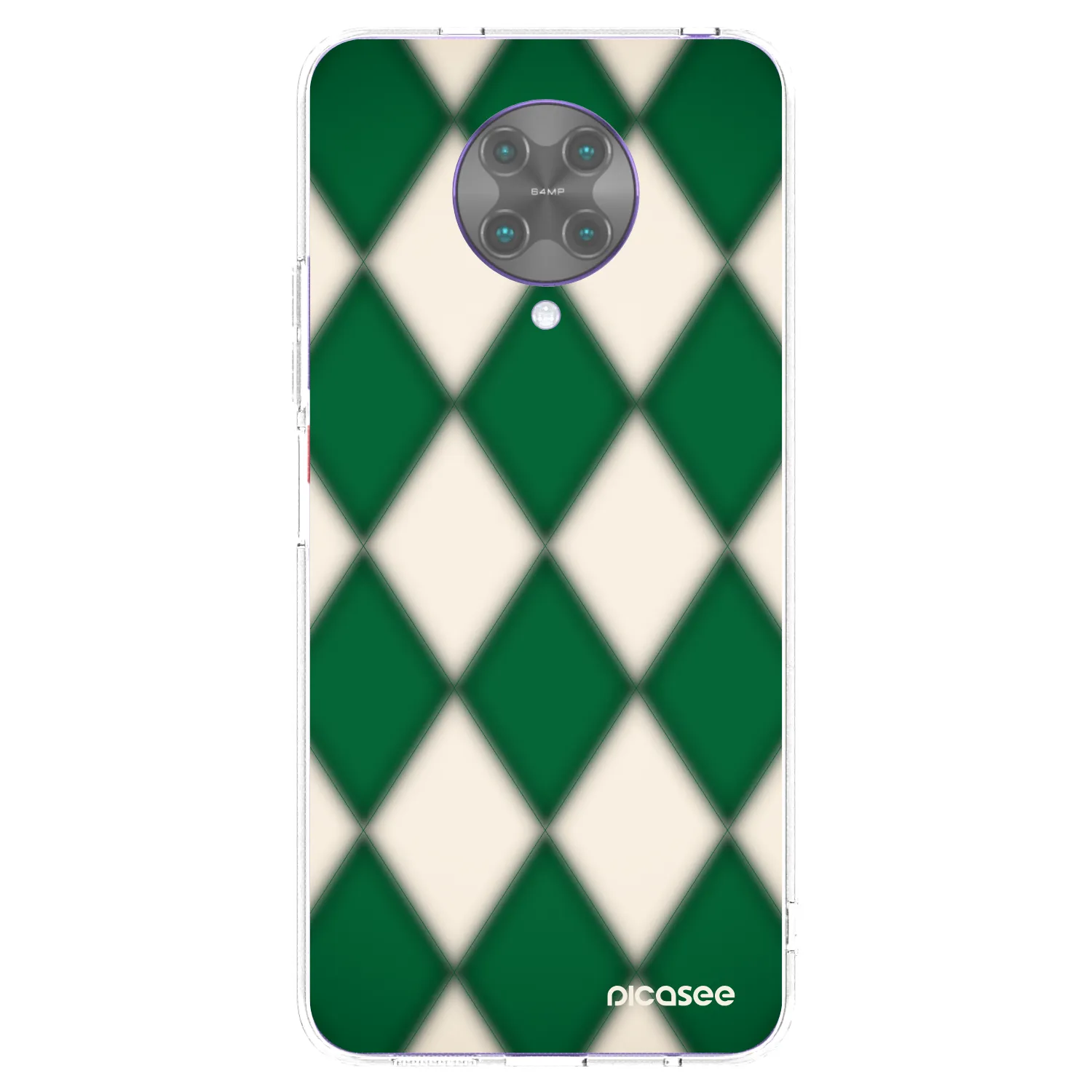 Picasee átlátszó szilikon tok az alábbi mobiltelefonokra Xiaomi Poco F2 Pro - Emerald Diamond