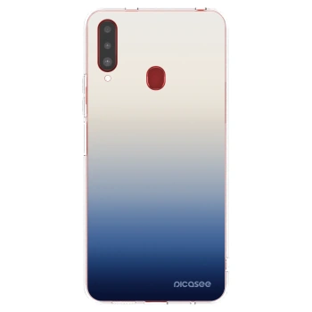 Picasee átlátszó szilikon tok az alábbi mobiltelefonokra Samsung Galaxy A20s - Gravity Fade