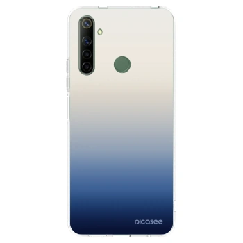 Picasee átlátszó szilikon tok az alábbi mobiltelefonokra Realme 6i - Gravity Fade