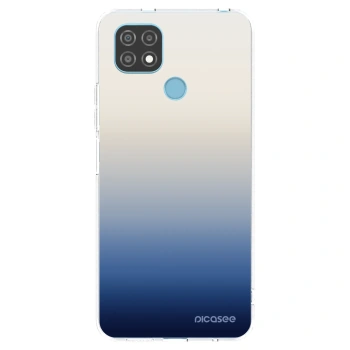 Picasee átlátszó szilikon tok az alábbi mobiltelefonokra Realme C21 - Gravity Fade