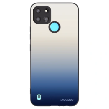 Picasee fekete szilikon tok az alábbi mobiltelefonokra Realme C21Y - Gravity Fade