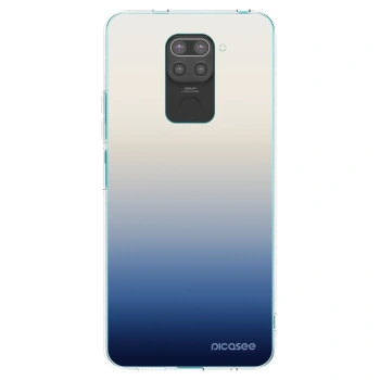 Picasee fekete szilikon tok az alábbi mobiltelefonokra Xiaomi Redmi Note 9 - Gravity Fade