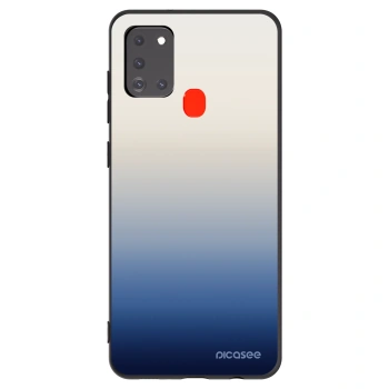 Picasee fekete szilikon tok az alábbi mobiltelefonokra Samsung Galaxy A21s - Gravity Fade