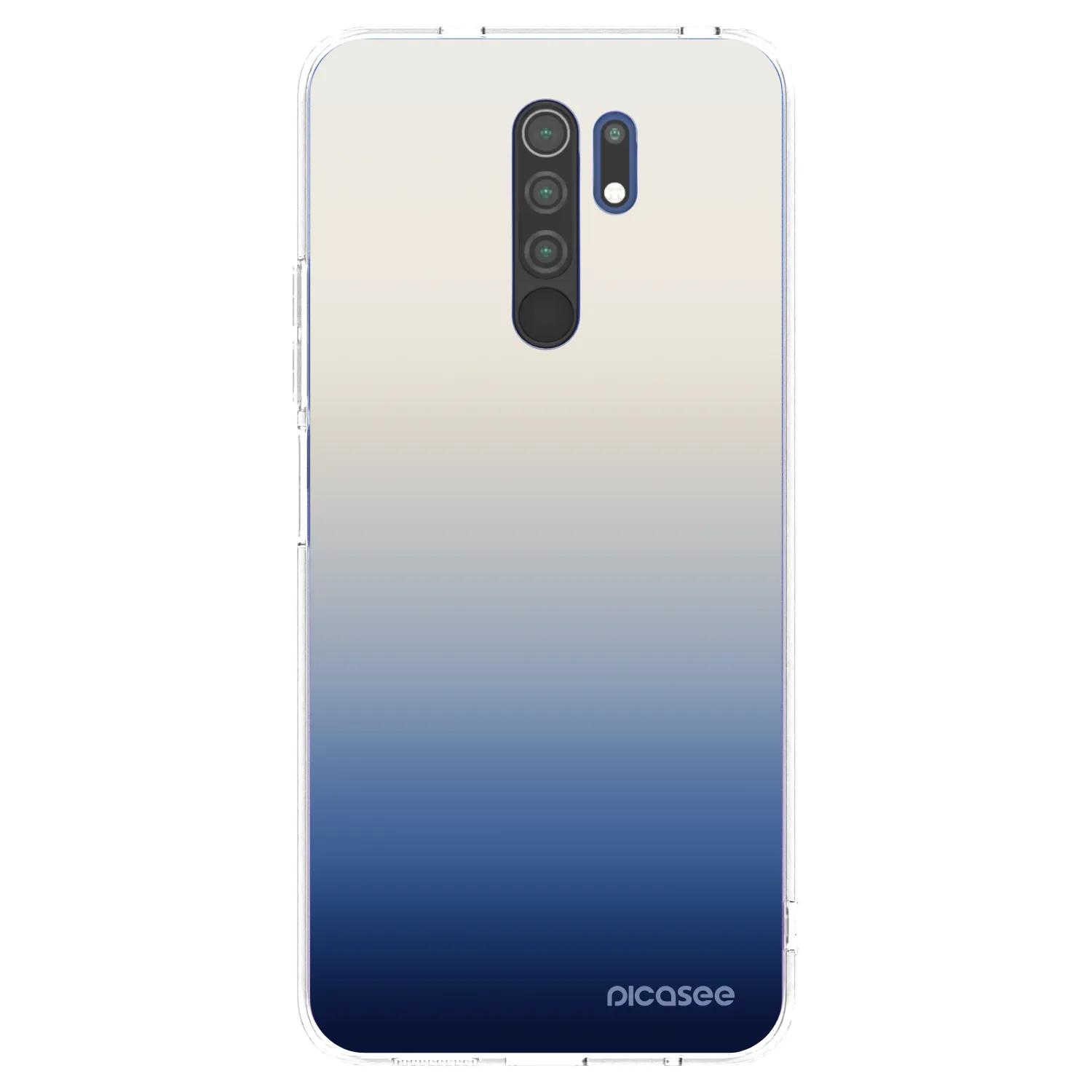 Picasee átlátszó szilikon tok az alábbi mobiltelefonokra Xiaomi Redmi 9 - Gravity Fade