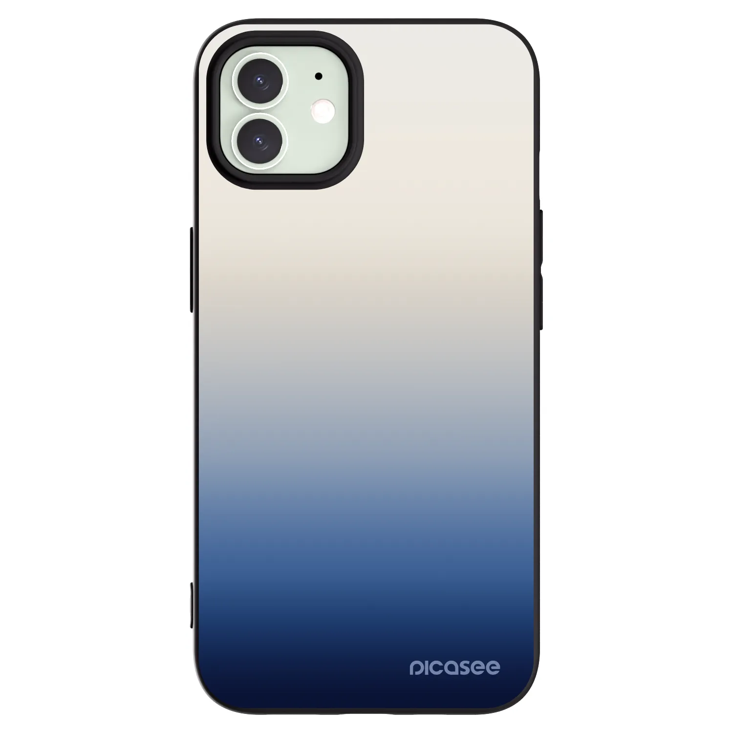 Picasee fekete szilikon tok az alábbi mobiltelefonokra Apple iPhone 12 Pro - Gravity Fade