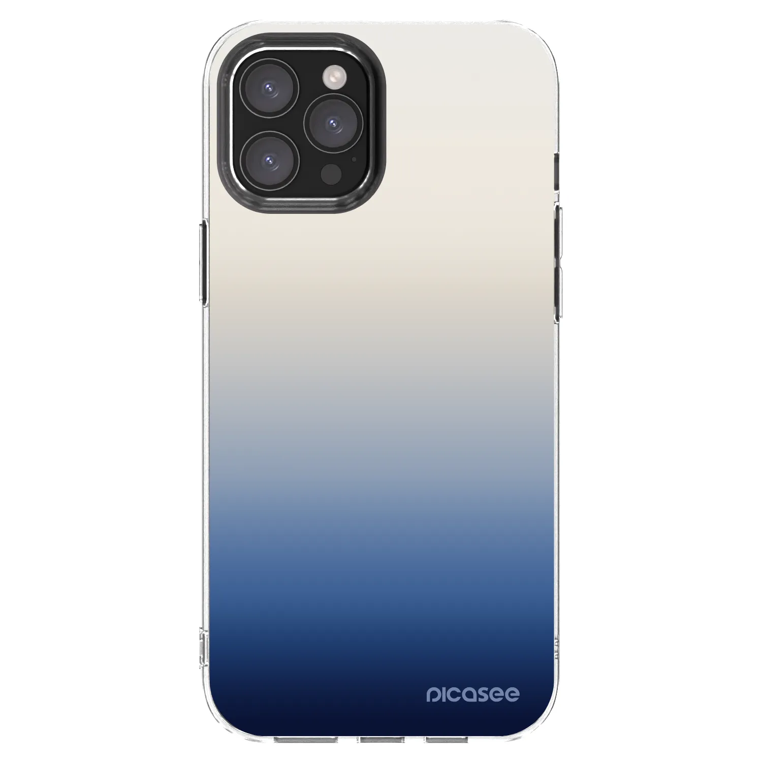 Picasee átlátszó szilikon tok az alábbi mobiltelefonokra Apple iPhone 12 Pro Max - Gravity Fade