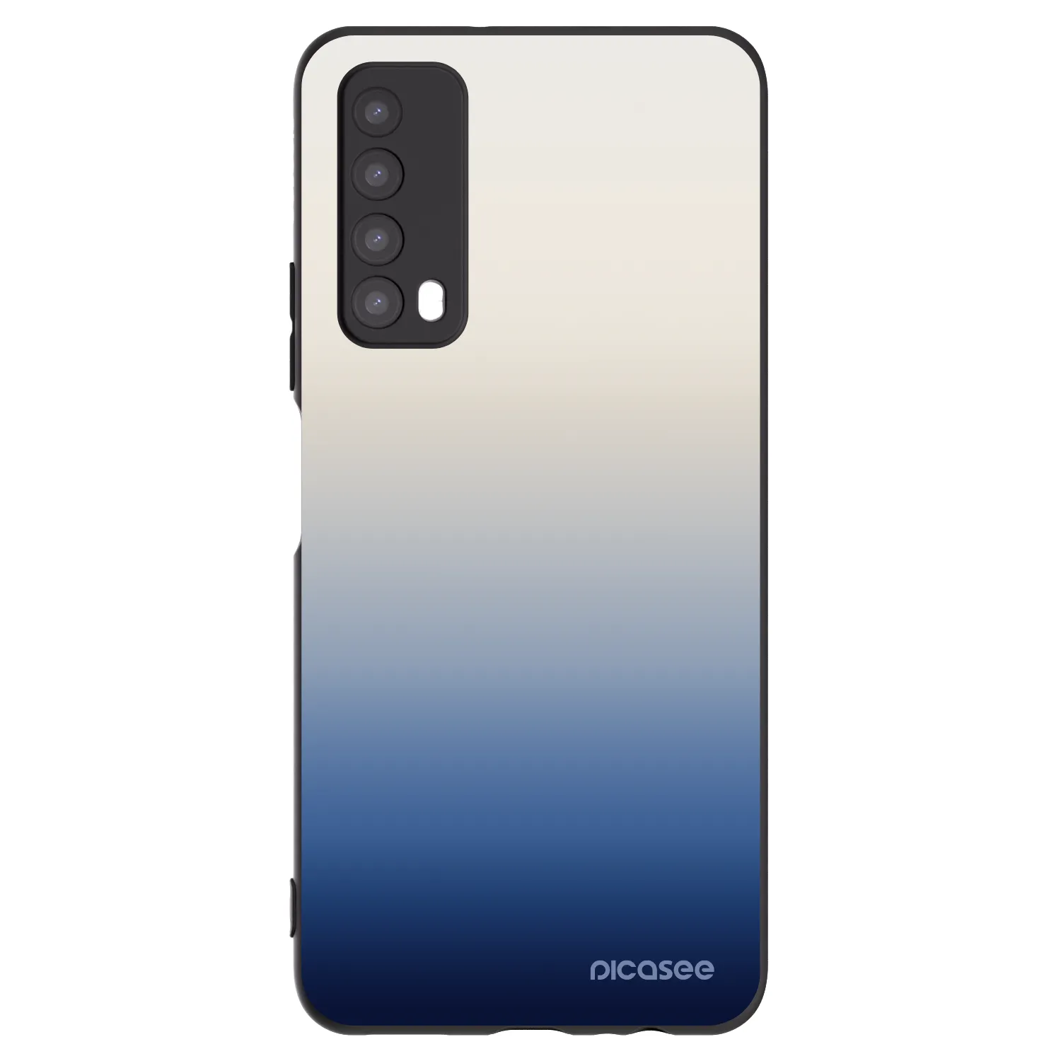 Picasee fekete szilikon tok az alábbi mobiltelefonokra Huawei P Smart 2021 - Gravity Fade