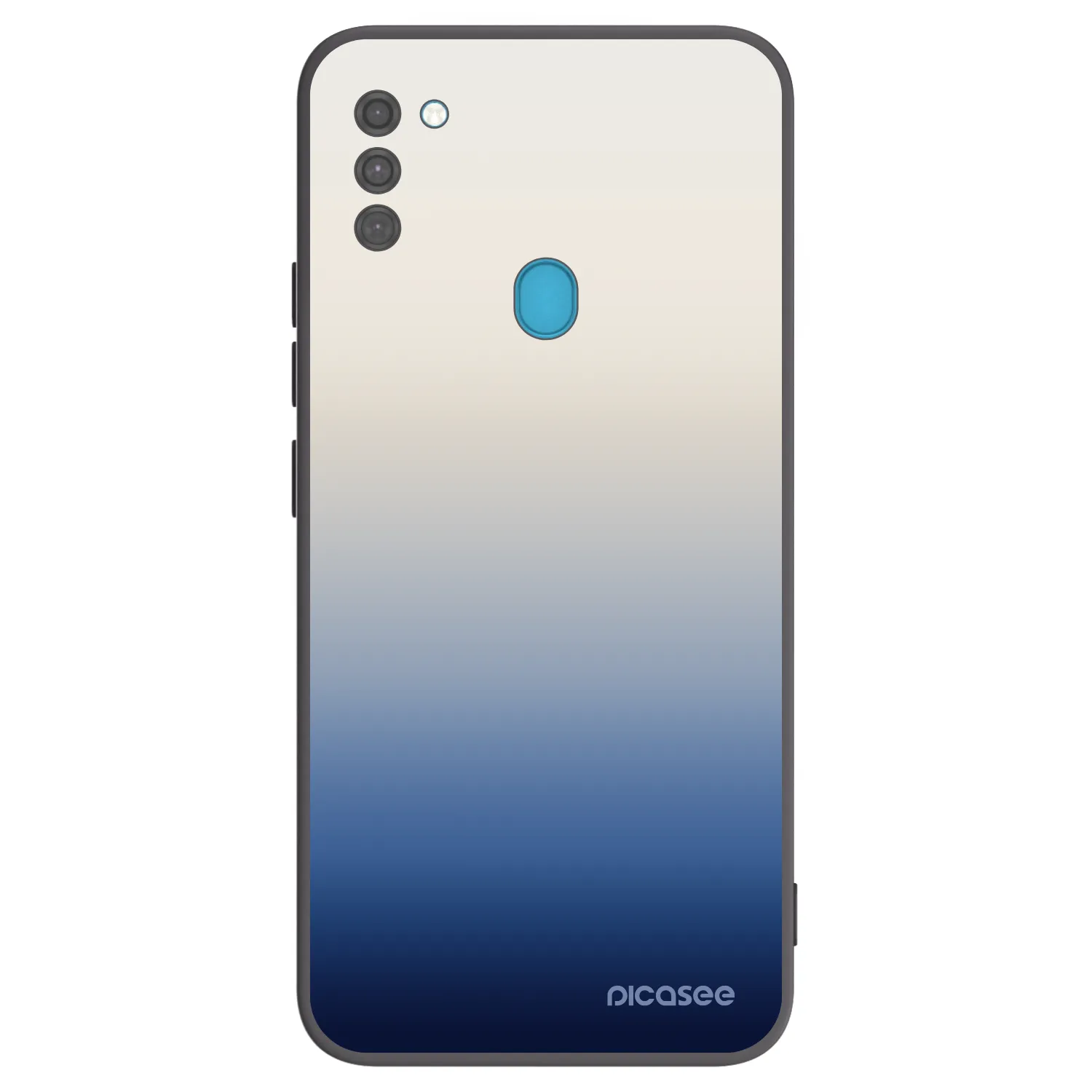 Picasee fekete szilikon tok az alábbi mobiltelefonokra Samsung Galaxy M11 - Gravity Fade