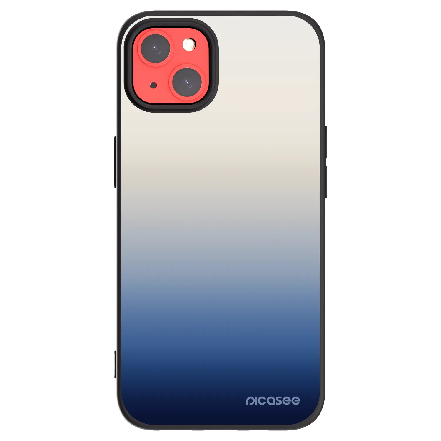 Picasee fekete szilikon tok az alábbi mobiltelefonokra Apple iPhone 13 - Gravity Fade