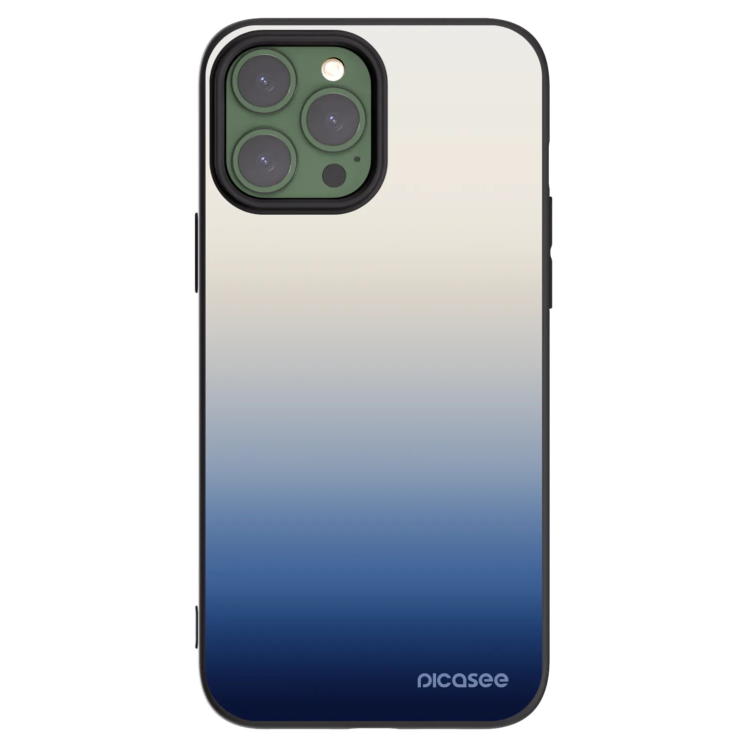Picasee fekete szilikon tok az alábbi mobiltelefonokra Apple iPhone 13 Pro Max - Gravity Fade