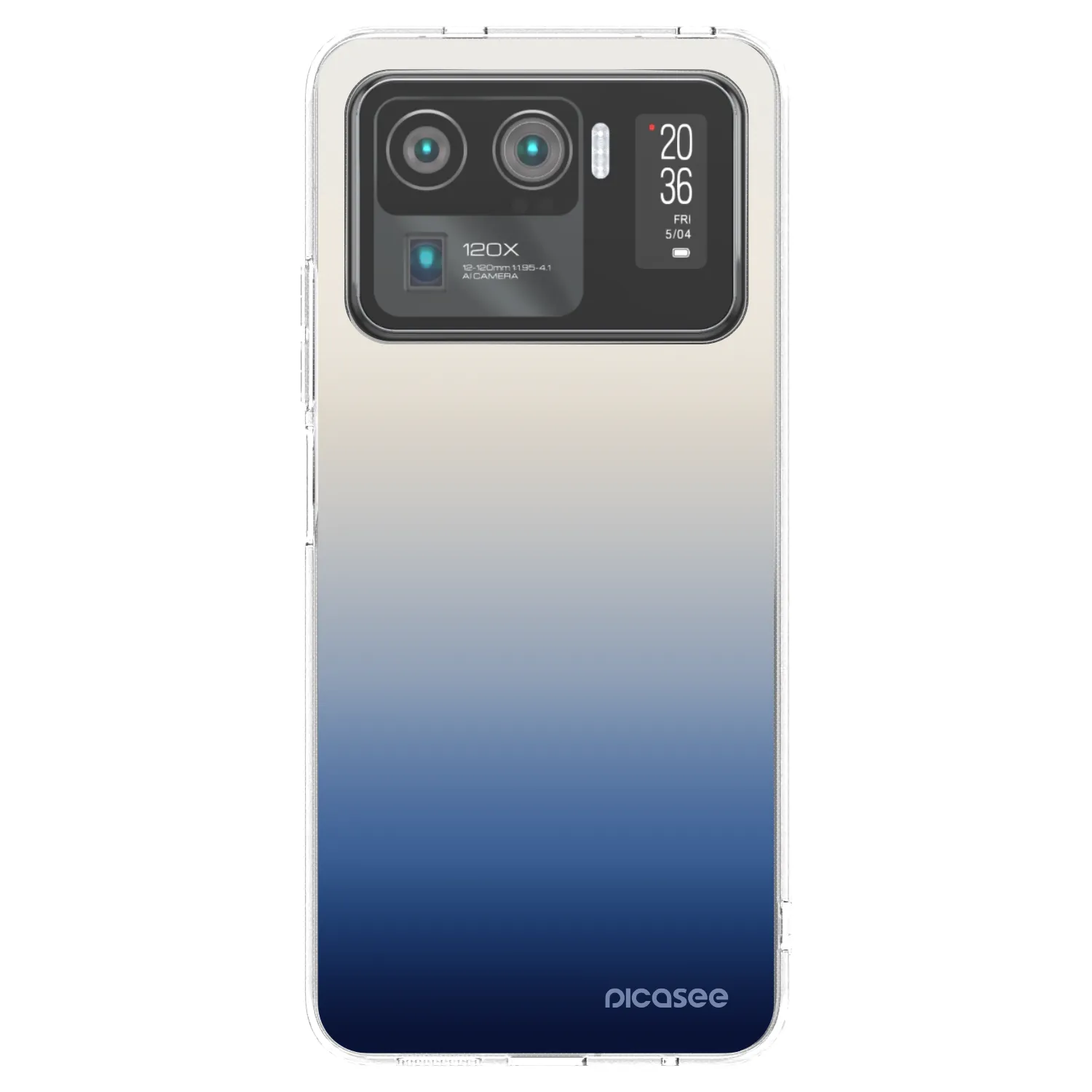 Picasee átlátszó szilikon tok az alábbi mobiltelefonokra Xiaomi Mi 11 Ultra - Gravity Fade