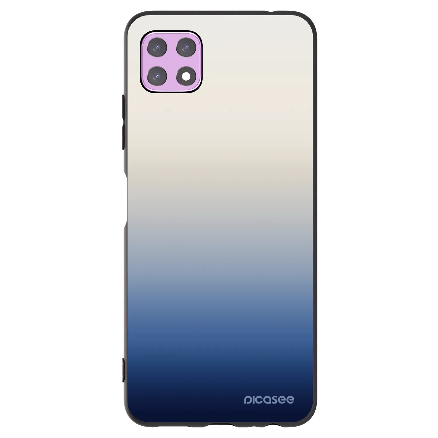 Picasee fekete szilikon tok az alábbi mobiltelefonokra Samsung Galaxy A22 A226B 5G - Gravity Fade