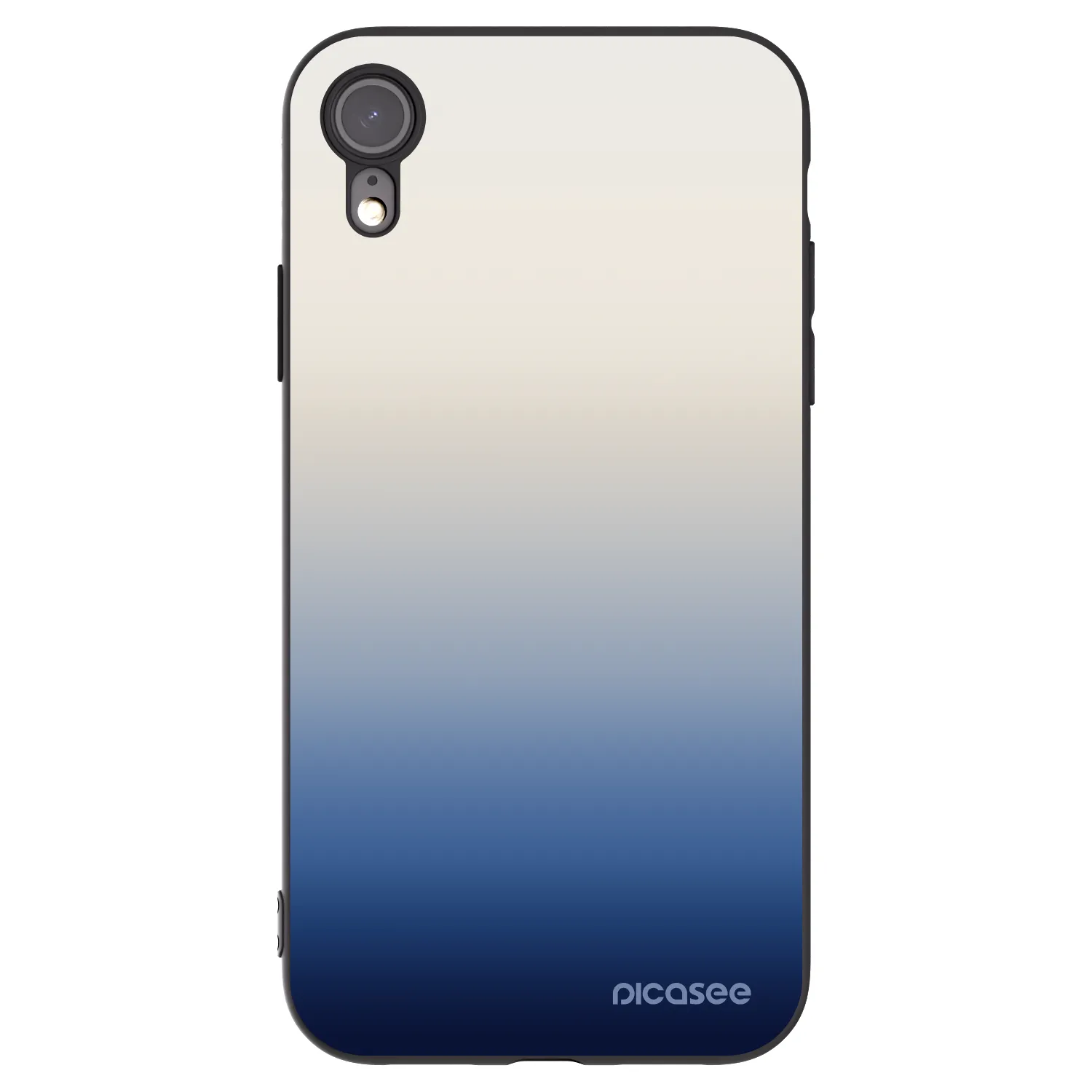 Picasee fekete szilikon tok az alábbi mobiltelefonokra Apple iPhone XR - Gravity Fade