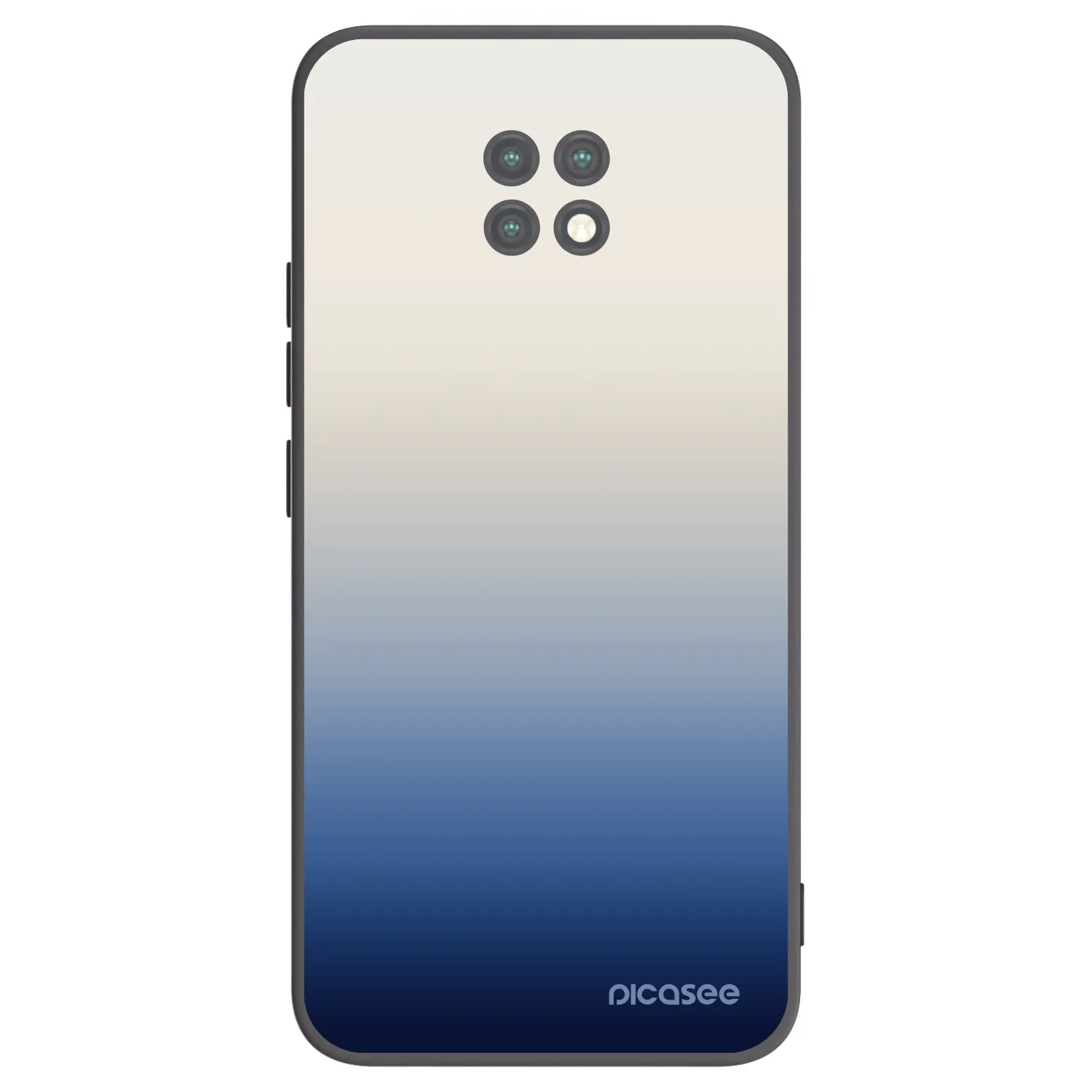 Picasee fekete szilikon tok az alábbi mobiltelefonokra Xiaomi Redmi Note 9T - Gravity Fade