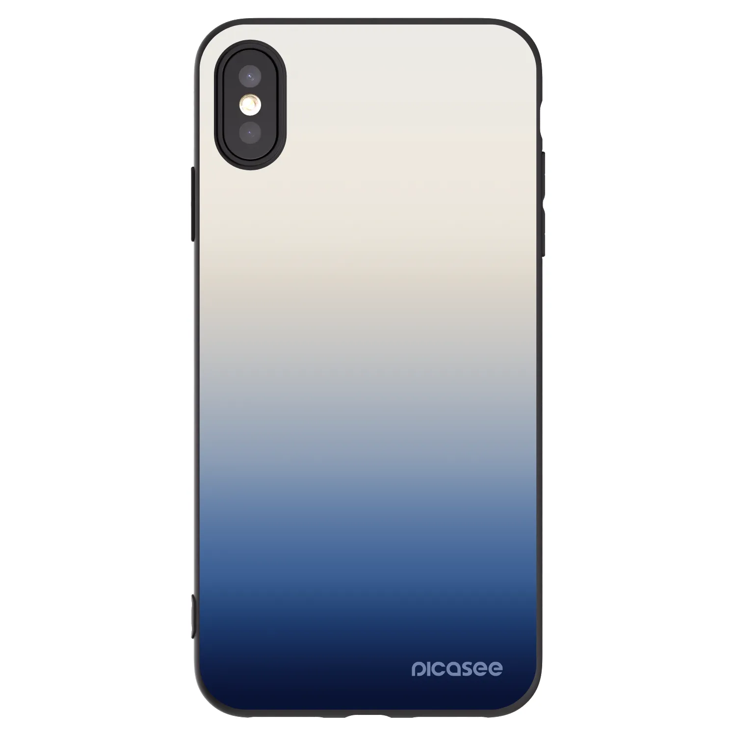 Picasee fekete szilikon tok az alábbi mobiltelefonokra Apple iPhone XS Max - Gravity Fade